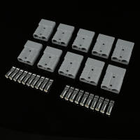 Conector De Batería Rápido 120Amp 50A 600V Para Paseo Eléctrico 12/10/8/7 AWG Protección Contra Incendio UL94 V-0 10 Piezas - details 5