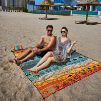 Esterilla de playa bohemia de secado rápido, impermeable y a prueba de humedad, para picnic al aire libre, manta de camping - details 6