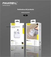 P4 Auriculares inalámbricos Bluetooth originales con reducción de ruido de doble oído - details 5