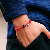 Pulsera Vintage Para Hombre Acero Inoxidable Cruz Vikinga Ajustable Cadena De Malla De 3mm Accesorios De Moda - details 4