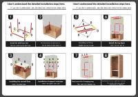 Armario De Piso Montado Minimalista Para El Hogar Con Multicapa Protección Contra Polvo Simple De Montaje Para El Dormitorio Organizador De Ropa - details 15