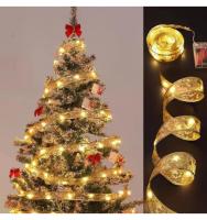 Coshano Tira de Luces Led Cinta con Luz 10m Metros 100 Led Decoración de Salón árbol de Navidad Fiestas Cadena de Luz - Entrega Gratis en 24 Horas - details 0