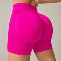 Yoga Pants Para Mujer Cintura Alta Sin Costuras Fitness Deportivas Talla Verdadera Striped Polyester Nylon - details 4