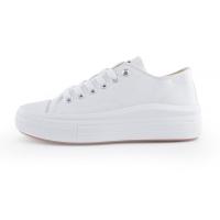 ANDY-Z  AZ1008 blanco Zapatillas de lona   para  mujer.  plataforma suela - details 0
