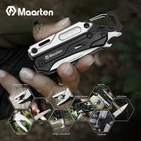 Maarten Multi-Herramienta 9-en-1 Cuchillo De Bolsillo De Acero Inoxidable Con Destornillador Acrílico Para Camping Y Sobrevivencia - details 6