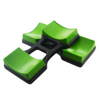 Soporte Para Halteras Dumbbell Estándar De Gimnasio En Casa Soporte De Almacenamiento Conveniente Para Hombres Y Mujeres Material ABS Tamaño 24.5*10.5cm /19.5*10cm - details 2