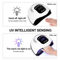 Lámpara Secado Rápido De Uñas UV Con Sensor 72LED Potente Para Artistas De Uñas Profesionales En Salón Herramientas De Cura De Esmalte De Gel - details 4