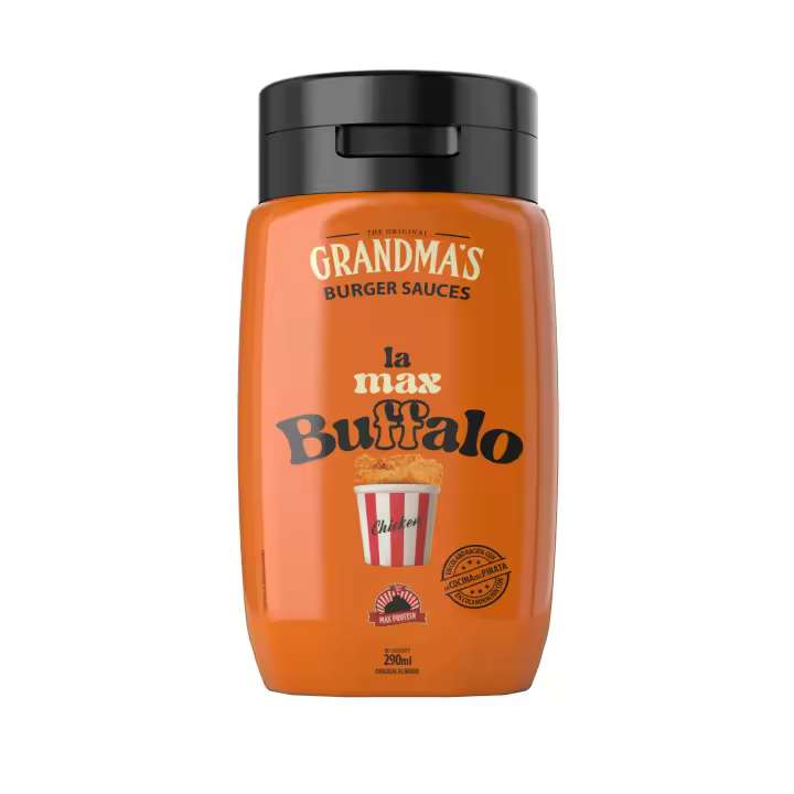 Max Buffalo (290 ml) Grandmas Sauces  - Max Protein - 1