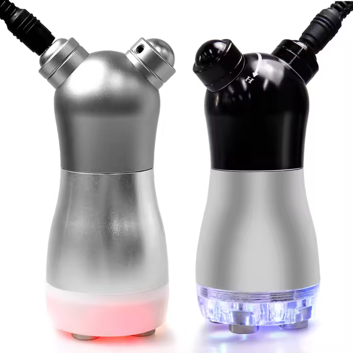 Máquina De Fototerapia LED Para El Rostro Sin Necesidad De Agujas Masajeador Facial Vibratorio Rejuvenecimiento De La Piel Levantamiento USB CABLE Tamaño 115*50mm - 1