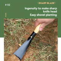 Pequeña Shovel De Jardinería Herramientas Para Plantar Flores Y Vegetales Agrícolas Multifuncional Para El Jardín - details 1