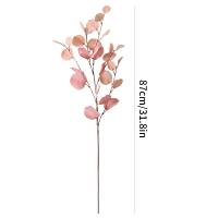 Eucalipto Artificial De Hojas Largas Para Decoración De Hogar Y Bodas Flores De Seda Falsas Plantas Para Mesa DIY Origen China - details 1