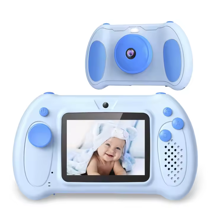 DAM. Cámara de fotos y video infantil con juegos incorporados. Cámara dual, 48mpx y videoFull HD. Pantalla de 2,4 pulgadas. 13x4x8cm. - 1