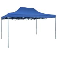 vidaXL Carpa Fiesta Plegable Profesional Acero Jardín Parasol Sombrilla Color Burdeos,  Azul,  Blanco y mas - details 0