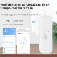 Sensor De Temperatura Y Humedad WiFi Tuya Con Monitorización Remota Por App Compatible Con Alexa Y Google Assistant Para Hogar Inteligente - details 7
