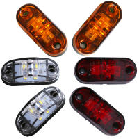 Lámparas De Indicador De Lateral 4 LED 12V-24V Ovaladas Para Camiones Autobuses Y Caravanas Luz De Claridad Para Freno Delantero Y Trasero Accesorio De Vehículo - details 5