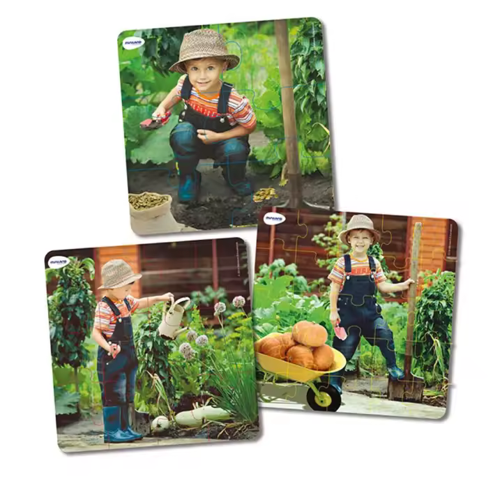 Puzzle progresivos plantas - 1