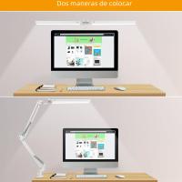 Lámpara De Escritorio LED Sin Escala Dimmable Luz De Monitor USB Para Oficina Estudio Lectura Fijación De Iluminación - details 7