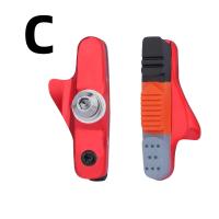 MEROCA Pastillas De Freno Para Bicicleta Sistema V Brake Material De Goma Resistente Y Silencioso Con Ranura Antisuciedad - details 8