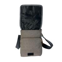MEJORADA bandolera con solapa para hombre,material de lona fuerte duradero.MEDIDA 20×16×8CM - details 5