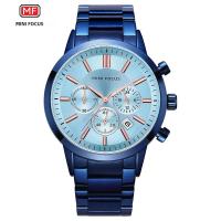 Reloj De Hombre MINI FOCUS Clásico Negocios Casuales Impermeable Cuarzo Acero Inoxidable Pantalla Redonda Antigolpes Correa De Acero - details 8