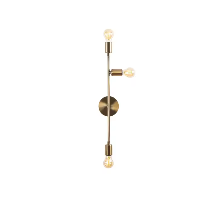 Aplique de pared WELLHOME, Estructura de hierro Color Vintage - 1