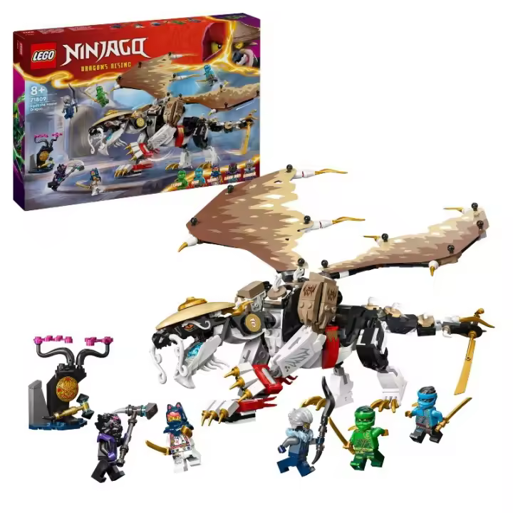 Dragón Maestro Egalt LEGO NINJAGO 71809 contiene 532 piezas - edad a partir de 8+ años 24L71809 - 1