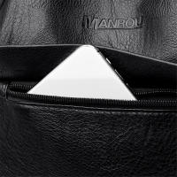 Mochila De Cuero Para Mujer 2024 Alta Calidad Bolsa De Lujo Diseñadora Gran Capacidad Casual Mochilas Sac a Dos Para Niñas - details 17
