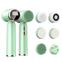 Limpieza Facial Electrónica 6 En 1 Limpieza Profunda Exfoliación Eliminación De Quistes Puntos Negros Cepillo Ultrasonido Para Rostro - details 7