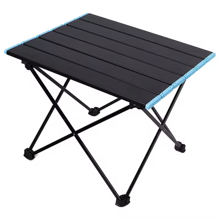 Mesa De Camping Plegable Portátil De Aluminio Mesa De Picnic Al Aire Libre Para Playa Jardín Y BBQ Tipo De Material: Aleación De Aluminio - 1