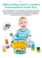 Juguete Educativo Para Bebés Y Niños Pequeños De Dantrol Juego De Rompecabezas De Colores Y Gráficos Para El Desarrollo Cognitivo Edad Recomendada 0-3 Años - details 4