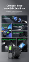 Cámara Endoscópica WiFi KERUI 2K Dual Lens Impermeable 8mm Mini Cámara Para Android iOS Borescope Inspección De Vehículos Y Tuberías - details 4