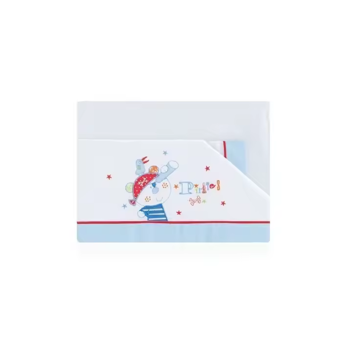 Juego de sábanas ligero, suave, fresco. Azul Celeste, Juego de Cama 100% Microfibra tacto Satén. Cama de 135, 150. Primavera, Verano. Dormitorio Elegante, Alegre, Colorido,Luz - 1