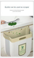 Bandeja De Papel Plástico De Alta Calidad Para El Hogar Colgante Multifuncional Resistente Al Agua Plegable Para Cocina Y Baño Tamaño 6L Colores: Morado Azul Gris - details 5