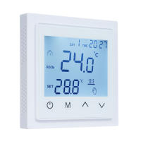 Termostato Inteligente De Pantalla Digital LED Táctil Control De Temperatura Para Calentamiento Por Piso 16A Sensor NTC 85-265V - details 11