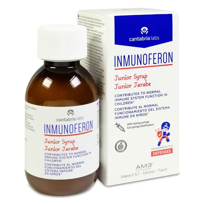 Inmunoferon Junior jarabe 150ml de Cantabria Labs - 1