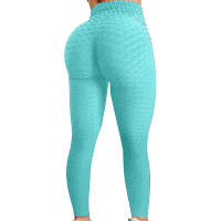 Leggings De Yoga Para Mujer Fitness Running Cintura Alta Slim Pantalones Deportivos Push up Secado Rápido Gimnasio Correr Trabajo Largo - details 14