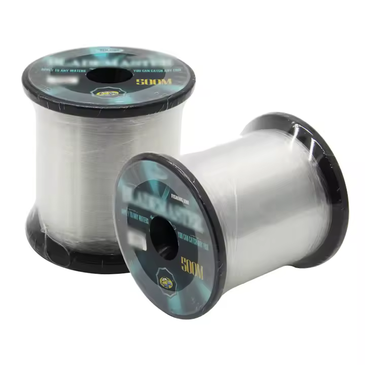 Línea Hilo de Pesca Nylon Monofilamento Color Transparente Multifilamento Material Súper Fuerte Pesca Profesional - 1