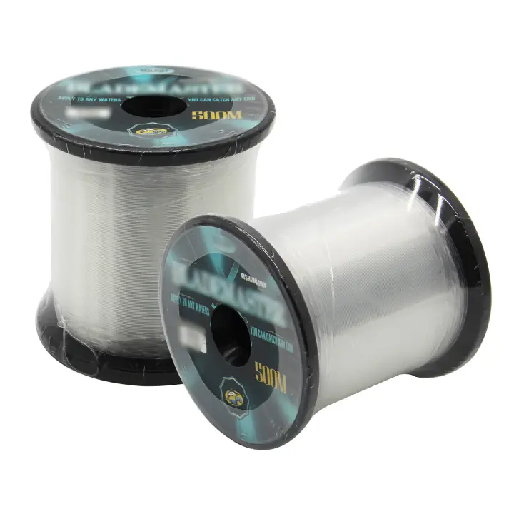 Línea Hilo de Pesca Nylon Monofilamento Color Transparente Multifilamento Material Súper Fuerte Pesca Profesional - 1