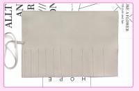 Bolso De Maquillaje Para Mujer Organizador Portátil Y Empapable De Pellejo Pequeño Para Brochas Y Cosméticos Viaje Essentials - details 6