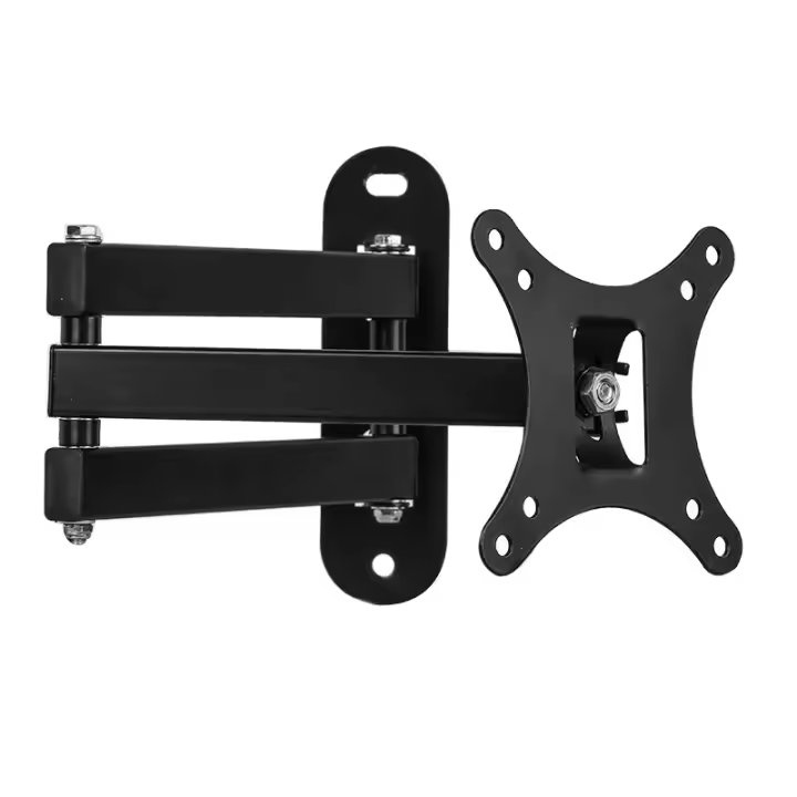Tv Wall Bracket Swivels Tilts Extends, Full Motion Tv Wall Mount For Most 13-30 Inch Flatcurved Tvs, Holds Up To 10kg, Vesa 100x100mm/75x75mm (13-30 - 1