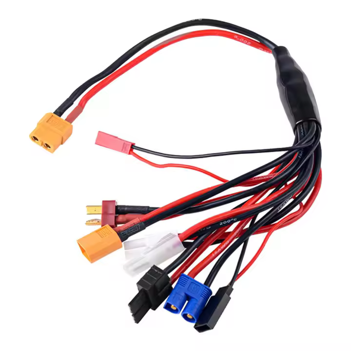 Cargador de Batería RC Lipo 8 en 1 Cable Adaptador XT60 a JST T Conector de Futabas Tamiyas - 1
