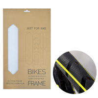 Set De Protección Para Marco De Bicicleta Antideslizante Y Antiarrugas Película Transparente Accesorios De Ciclismo Para Bicicleta De Montaña - details 0