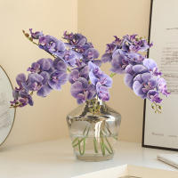 1PC Orquídea De Mariposa De Simulación Decoración De Hogar Lujo Arreglo Floral Para Boda Y Fiestas Interior - details 1
