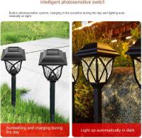 Farola solar, luz LED solar para jardín al aire libre, farola solar impermeable (luz cálida) - details 2