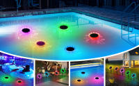 Luz Solar Flotante para Piscina, RGB Iluminación LED Impermeable Luz Flotante Piscina con Inserción de la tierra, Lámpara de Piscina para Decoración de Jardín (RGB 2PCS) - details 5