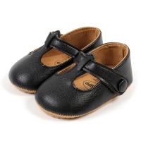 Zapatos De Niña Bebé Caminar Plana PU Cuero Vestido Zapatos Planos Para Niña Escuela Tacón Bajo Cómodo Transpirable Tornillo De Cierre - details 3
