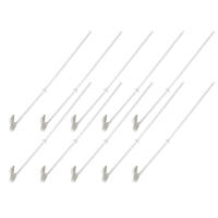 10 Pcs Soporte De Bandera Para Ventanas De Coche Antena Plástica Para Marco De Vehículo Soporte De Festival Y Bandera Nacional - details 4
