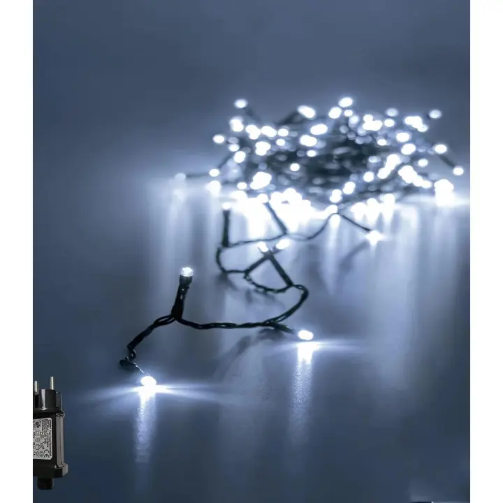 Guirnalda Luces Led de Navidad PLUS HOME Uso Interior/Exterior IP44 Impermeable 100-1000 LED 6m-50m Cable Verde - Decoración Festiva - 1