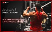 RL Grips® Agarres para Poleas Gym Ergonómicos para Entrenamiento de Espalda Individuales y en Packs - Manerales de Gimnasio para Dorsal - Accesorios Gym para Cable Ideal para Jalones y Remos - details 1