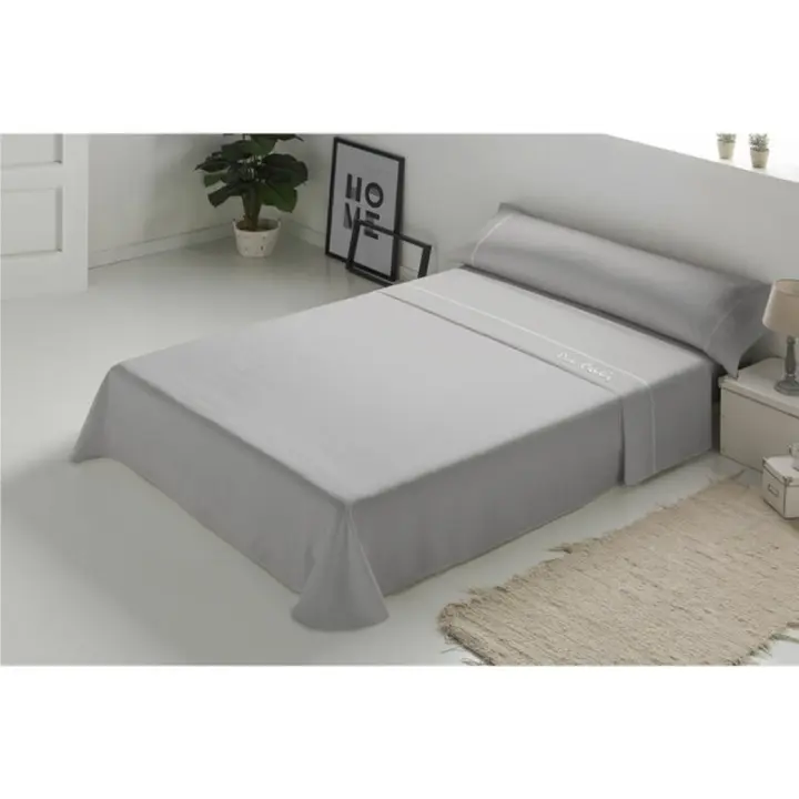 Pierre Cardin - Juego de Sábanas Pierre Cardin ARCADIA Gris Cama de 160 - 1